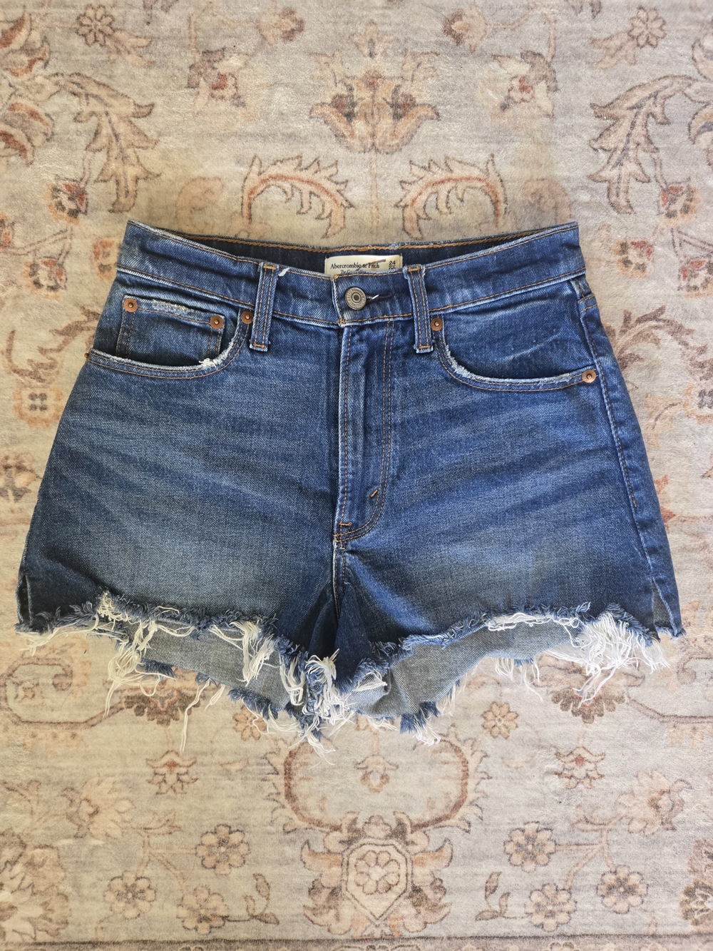 Abercrombie & Fitch The Cutoff Short High Rise 24/00 Curve Love, Boho, Beach